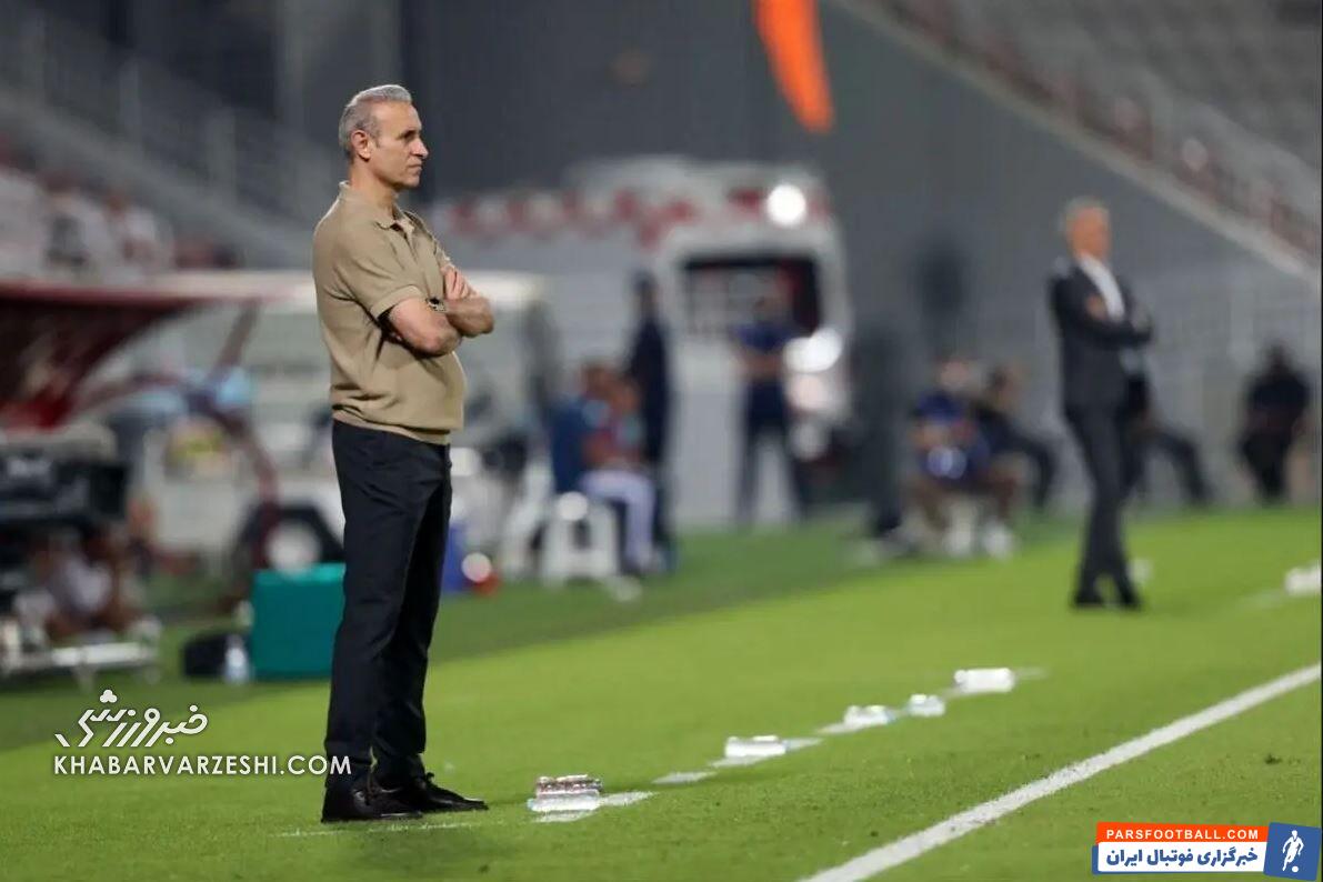 سرمربی مطرح و بازنده مقابل پرسپولیس در آستانه قهرمانی در لیگ قهرمانان آسیا +عکس