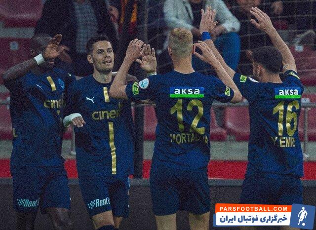 کایسری اسپور در حضور ستاره ایرانی مقابل حریفش شکست خورد