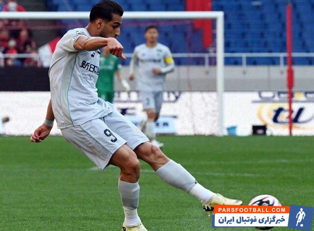 آویسپا فوکوئوکا با درخشش ستاره ایرانی مقابل حریفش به تساوی رسید