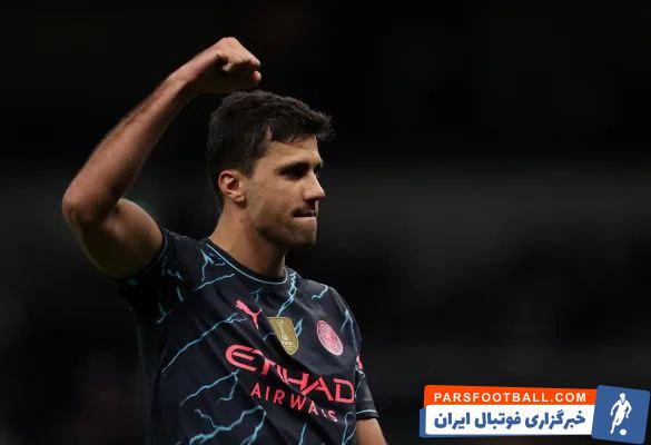 منچسترسیتی ؛ رودری : نتیجه مساوی برابر رئال مادرید عادلانه بوده است