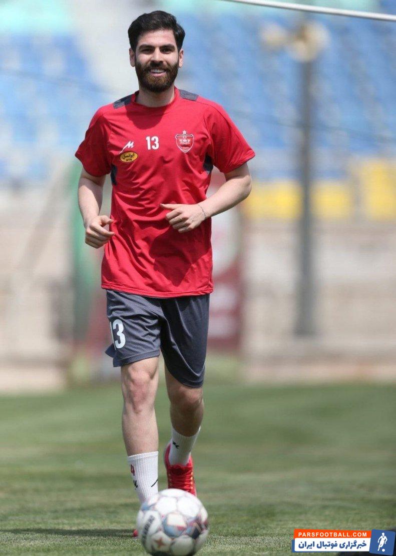 پرسپولیس ؛ یاسین سلمانی در تمرین پرسپولیس حاضر شد