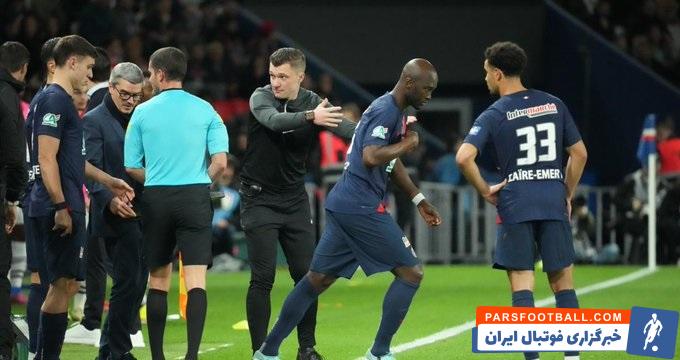 پاری سن ژرمن ؛ مصدومیت وارن امری بازیکن پاری سن ژرمن در دیدار برابر رن