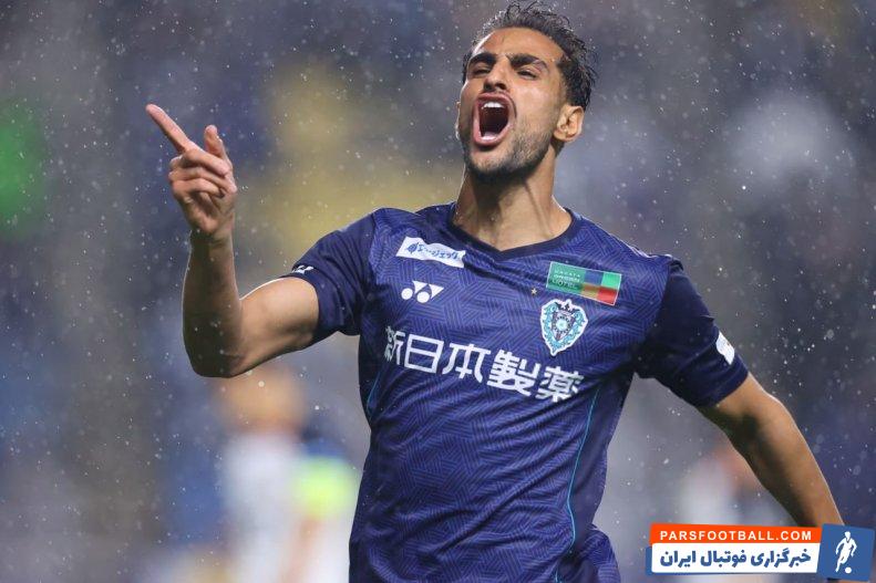 زاهدی و ثبت 5 گل در 5 بازی برای آویسپا فوکوئوکا در لیگ ژاپن
