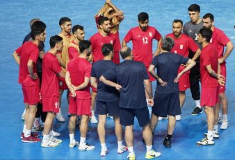 ایران ؛ تمرین تیم ملی فوتسال پیش از دیدار برابر قرقیزستان
