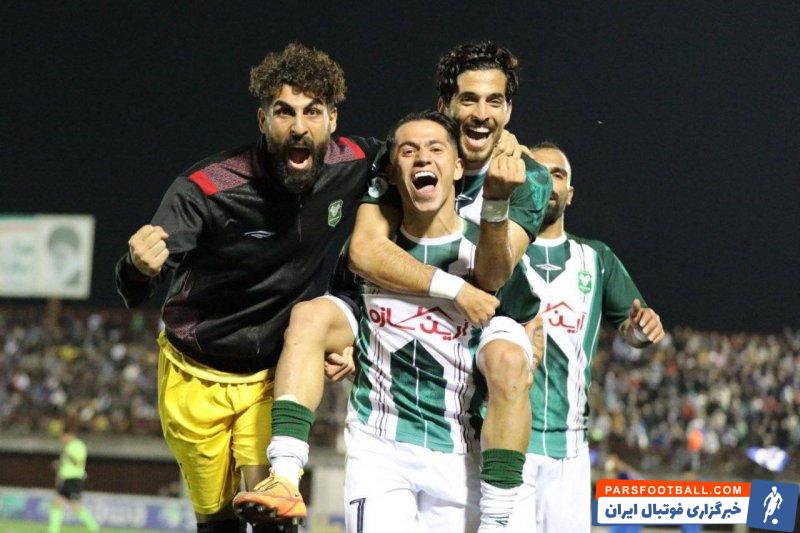 خیبر ؛ خوشحالی رضا مهاجری سرمربی خیبر خرم آباد پس از برد برابر دریا بابل