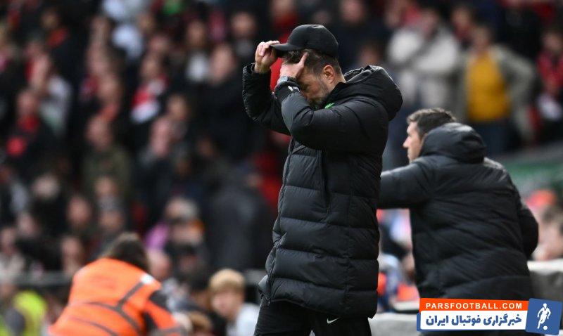 لیورپول ؛ یورگن کلوپ سرمربی لیورپول : از شکست برابر پالاس حس مزخرفی دارم