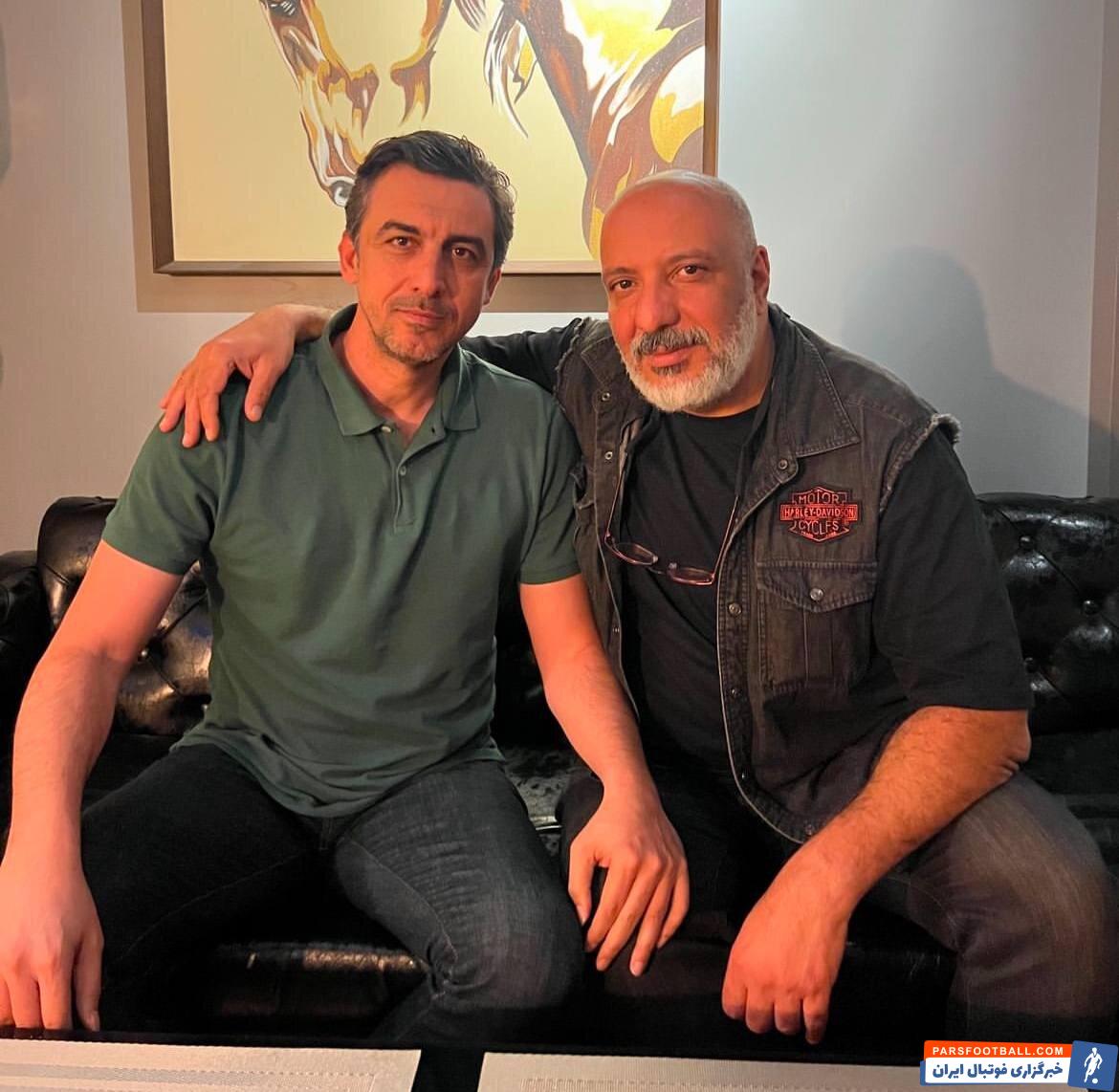 ملاقات کاپیتان سابق استقلال با بازیگر استقلالی