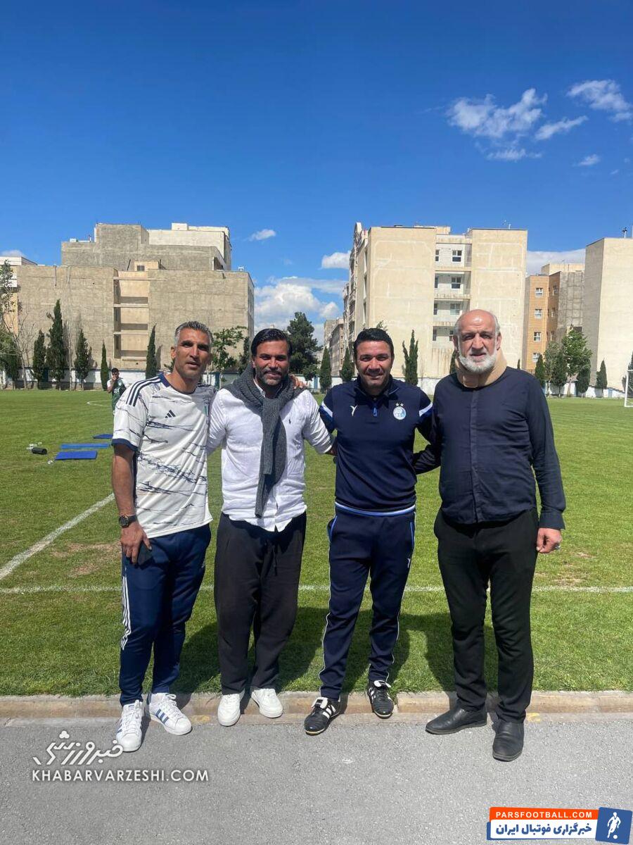 عکس| یاغی در تمرین استقلال؛ این تیم با نکونام قهرمان می‌شود