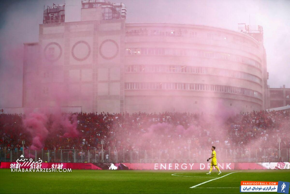 عکس دیدنی از جو باورنکردنی ورزشگاه وطنی در بازی پرسپولیس/ قائمشهر میلان شد