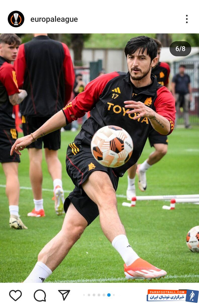 عکس| خالکوبی فارسی روی گردن همبازی سردار آزمون/ توجه ایرانی‌ها به تتوی ستاره ایتالیایی جلب شد