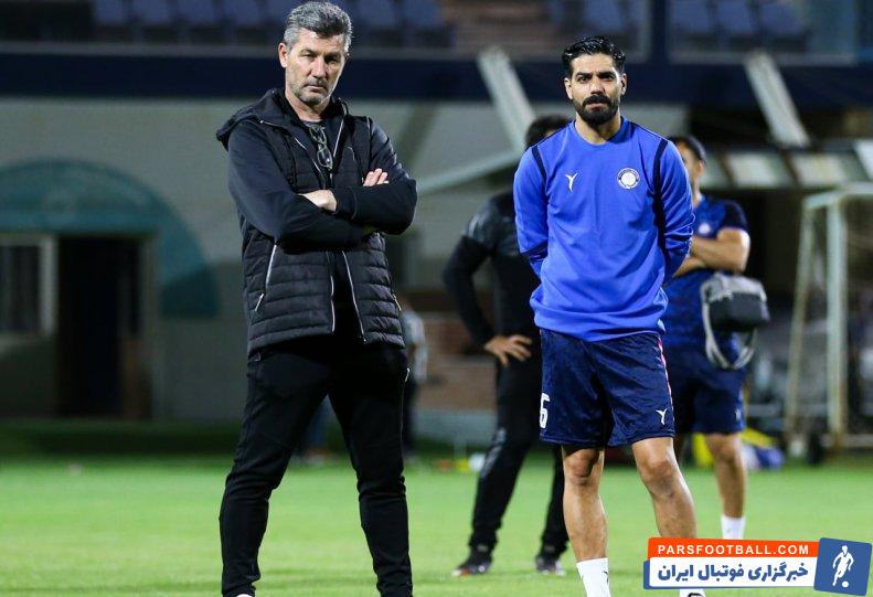 گلزاری ؛ بازگشت مهران گلزاری مصدوم به تمرینات تیم گل گهر