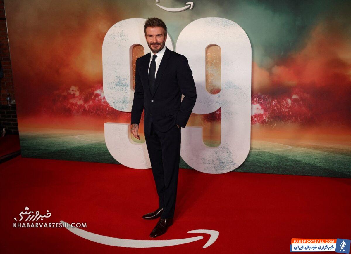 کلاس ۹۹ منچستریونایتد روی فرش قرمز/ از بکام و نویل تا شرینگام و همسری که ۲۰ سال از خودش کوچکتر است +تصاویر