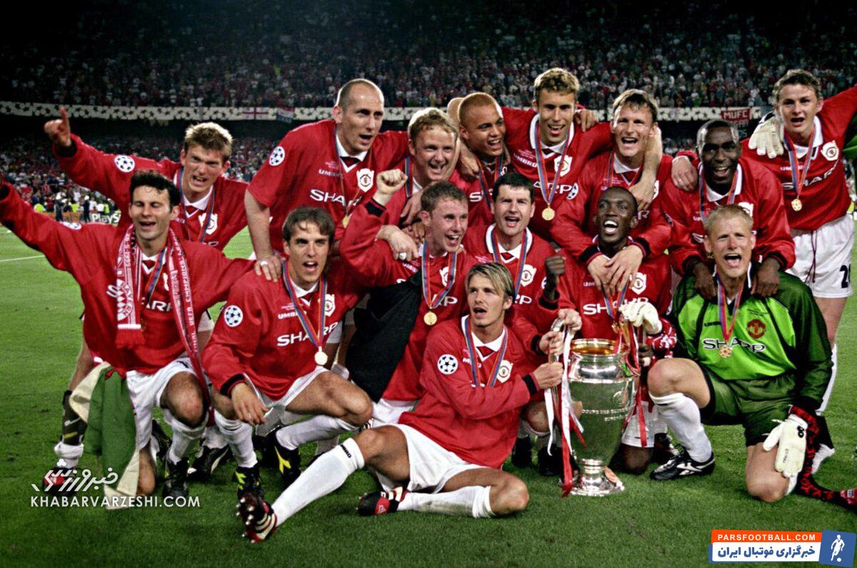 کلاس ۹۹ منچستریونایتد روی فرش قرمز/ از بکام و نویل تا شرینگام و همسری که ۲۰ سال از خودش کوچکتر است +تصاویر