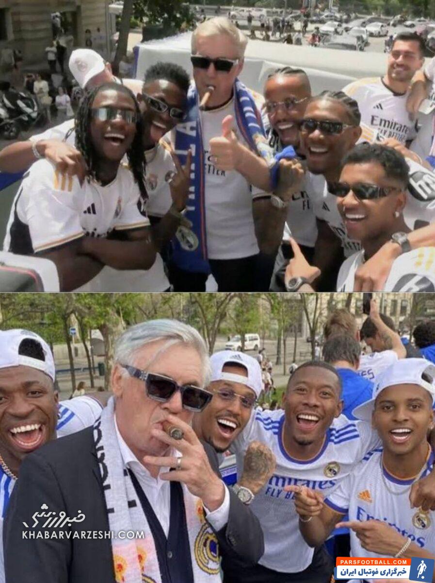 تکرار قاب تاریخی؛ کارلتو با عینک آفتابی و سیگار برگ +عکس