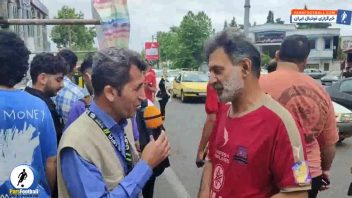 پرسپولیس ؛ هوادار تیم فوتبال نساجی مازندران : پرسپولیس را یک بر صفر شکست می دهیم