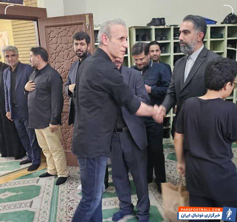 عکس| یحیی گلمحمدی در مراسم بزرگداشت سرتیم حفاظت رئیسجمهور