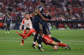 رئال مادرید ؛ امار به نفع رئال مادرید در برنابئو در زمان تساوی در خانه حریفش