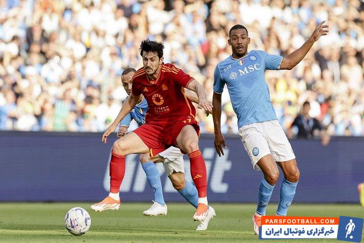 رم در حضور ستاره ایرانی مقابل حریفش شکست خورد