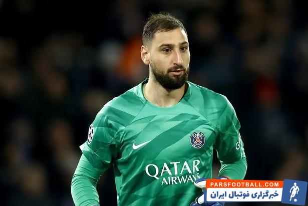 پای سن ژرمن ؛ اشک های جانلوییجی دوناروما گلر پی اس جی پس از حذف برابر دورتموند