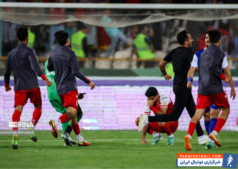 پرسپولیس ؛ اشک های عالیشاه، علیرضا بیرانوند و وحید امیری پس از کامبک پرسپولیس