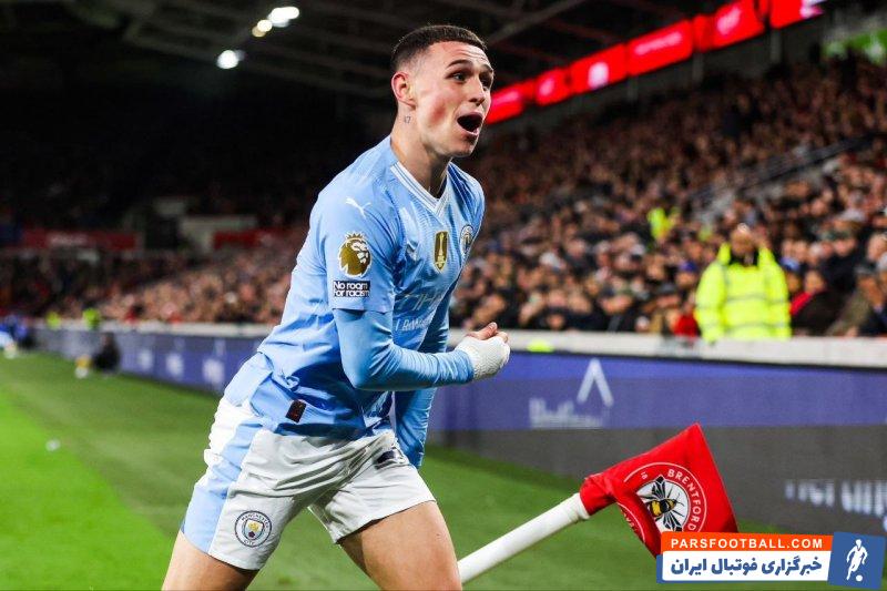 فودن ؛ فیل فودن بهترین بازیکنان سال انگلیس شد