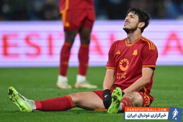 سردار آزمون دیدار حساس رم مقابل یوونتوس را به دلیل مصدومیت از دست داد