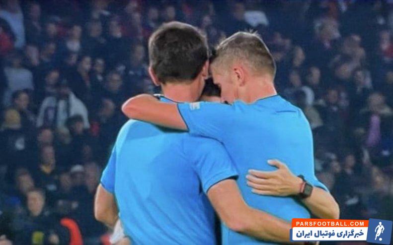 پاری سن ژرمن ؛اشک های دانیله اورساتو در آخرین قضاوتش در لیگ قهرمانان اروپا