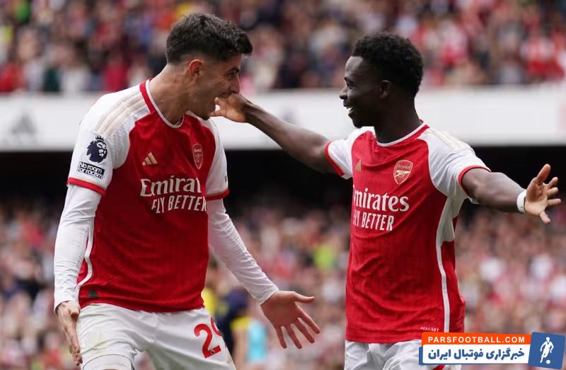 آرسنال 3- 0 بورنموث لیگ برتر انگلیس فصل 2023/2024