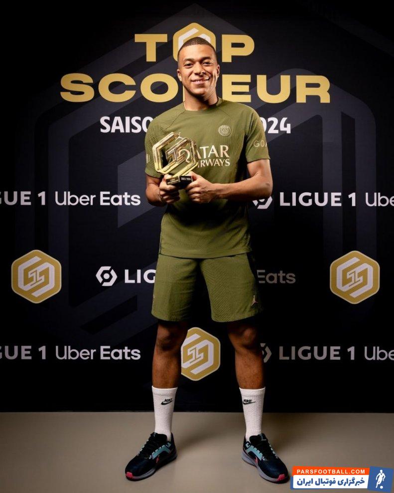 امباپه ؛ کیلیان امباپه برنده جایزه آقای گلی لیگ یک فرانسه