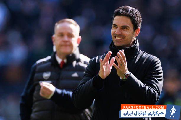 آرسنال ؛ میکل آرتتا : از صمیم قلب امیدوارم که منچسترسیتی امتیاز از دست بدهد