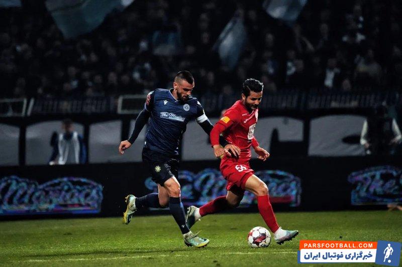 غلامی ؛ برد دو بر صفر موستار با غلامی برابر پوسوشه و کسب سهمیه لیگ کنفرانس