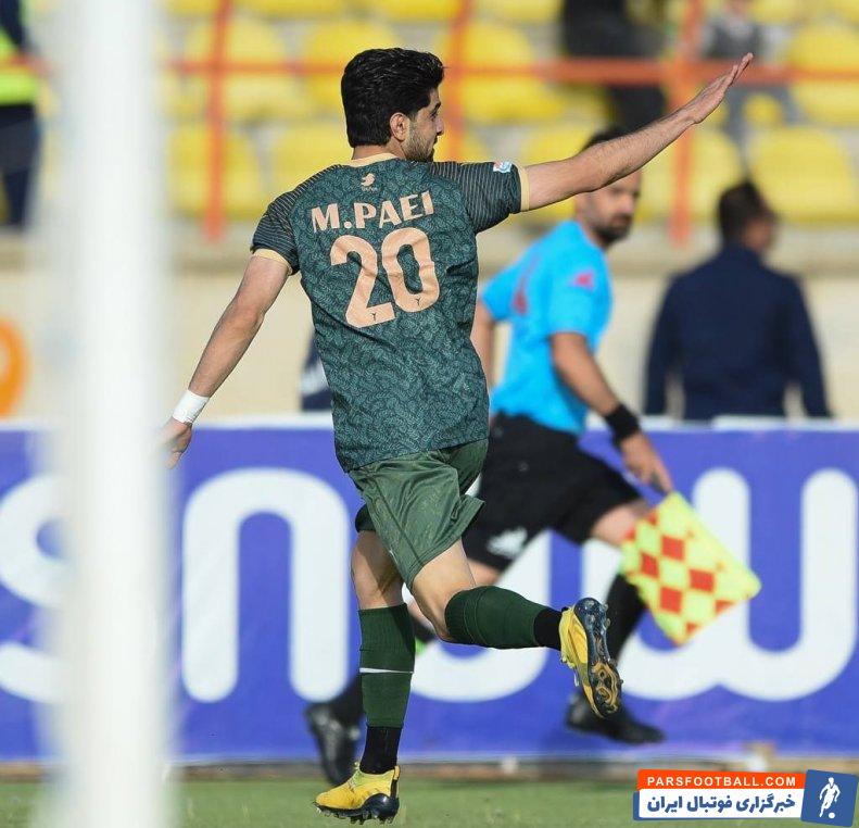 پاپی ؛ گل سه امتیازی محمد پاپی برای شمس آذر برابر ملوان