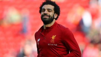 صلاح ؛ محمد صلاح ستاره لیورپول با موهای کوتاه و بدون فر