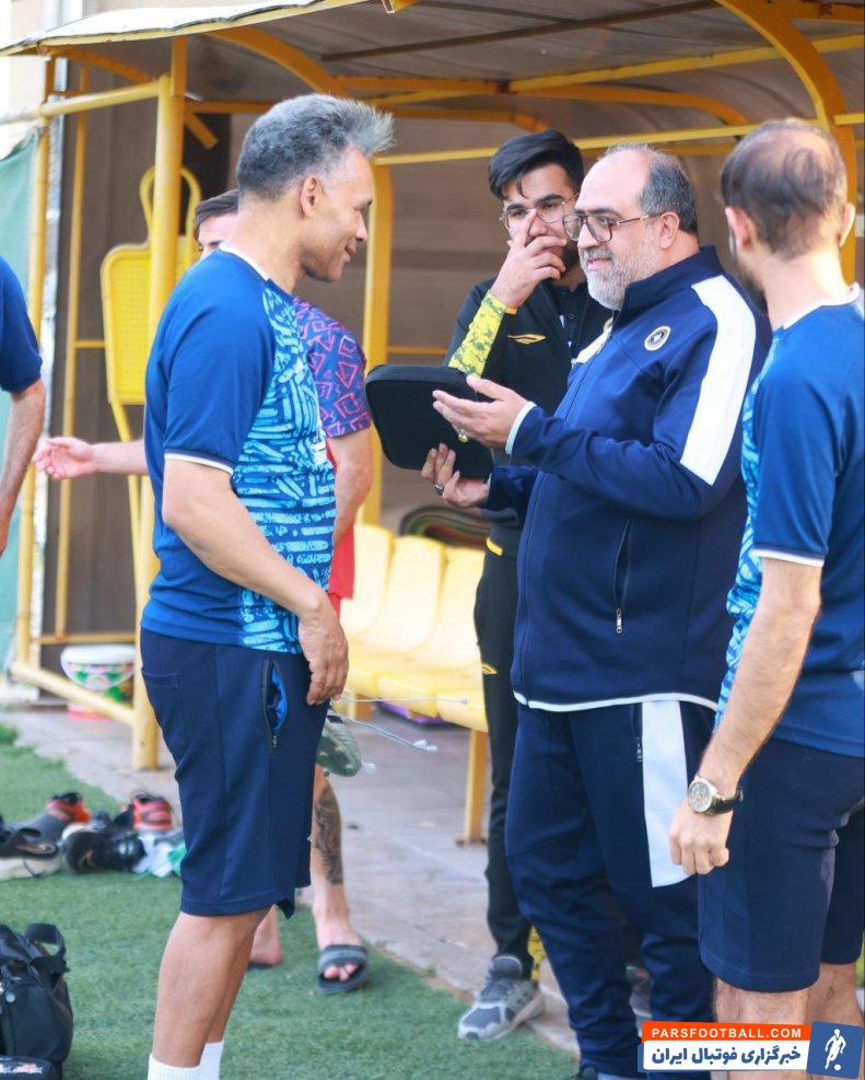 سپاهان ؛ مهدی آذربایجانی مدی عامل سپاهان : برد برابر هوادار خوب بود