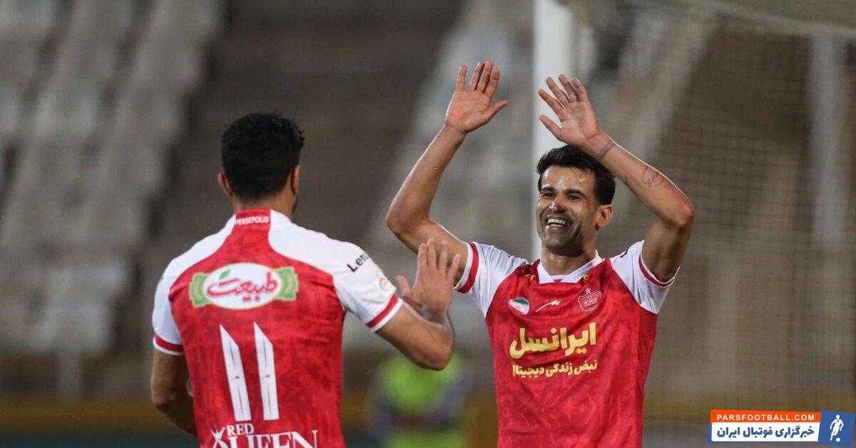 پرسپولیس ؛ تصویر مشترک عیسی آل کثیر و اوستون اورونوف در کنارهم