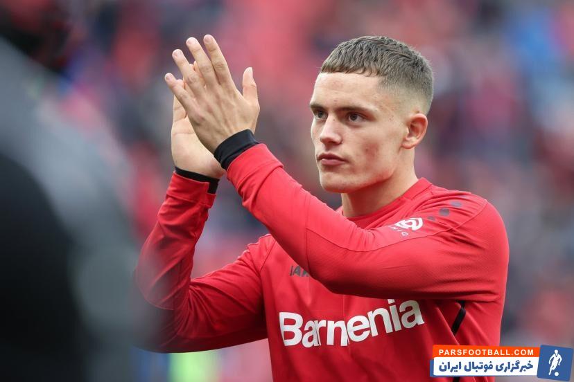 ویرتز ؛ فلورین ویترز برنده عنوان بهترین بازیکن جوان فصل لیگ اروپا