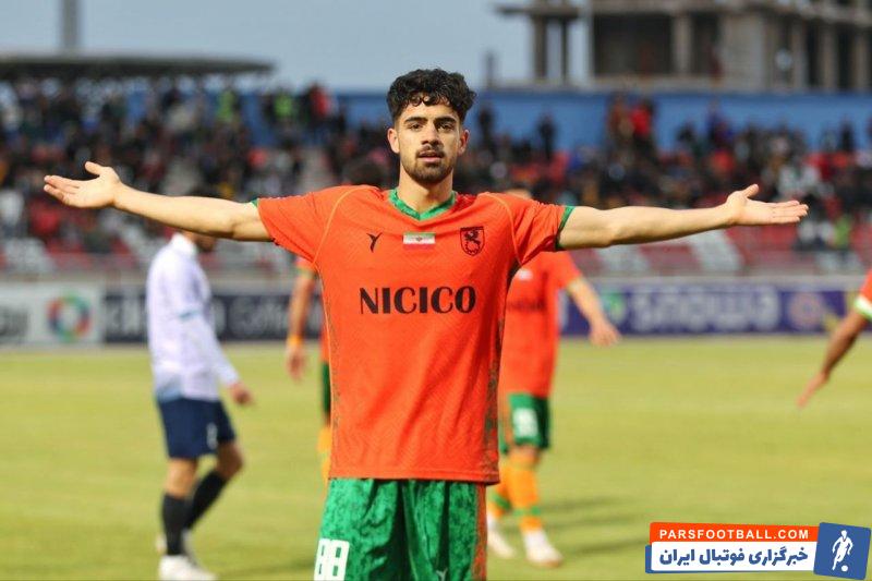 رضایی ؛ اولین بازی شروین رضایی، مهاجم ۲۰ ساله مس رفسنجان برابر گل گهر