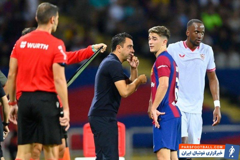 بارسلونا ؛ پیام گاوی به ژاوی هرناندز