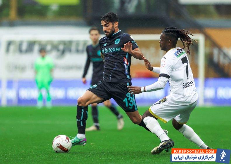 محمدی ؛ برد یک بر صفر آدانا دمیراسپور برابر استانبول اسپور در حضور میلاد محمدی