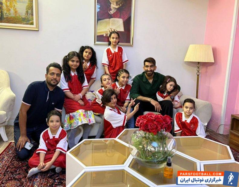 پرسپولیس ؛ حضور علیرضا بیرانوند در یک موسسه خیریه کودکان بی سرپرست 