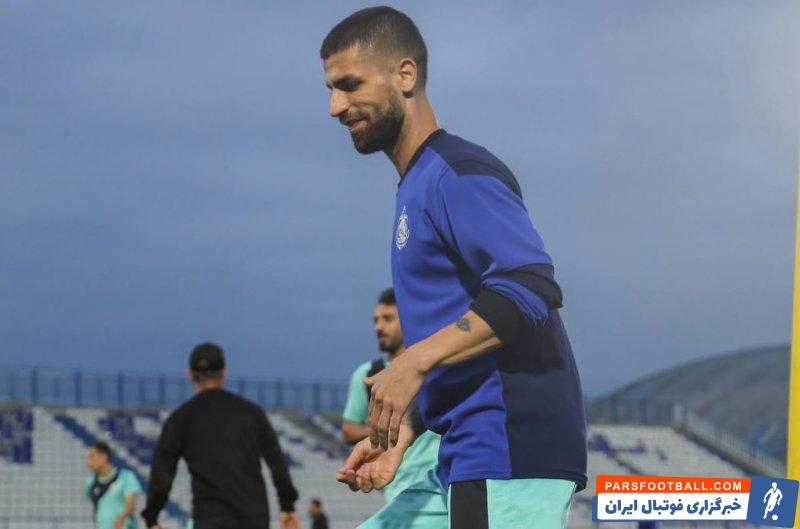 ملوان ؛ بازیکنان ملوان در تمرین با روحیه بالا