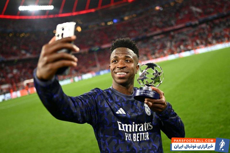 وینیسیوس : رونالدو چیزهای زیادی به من یاد داده است