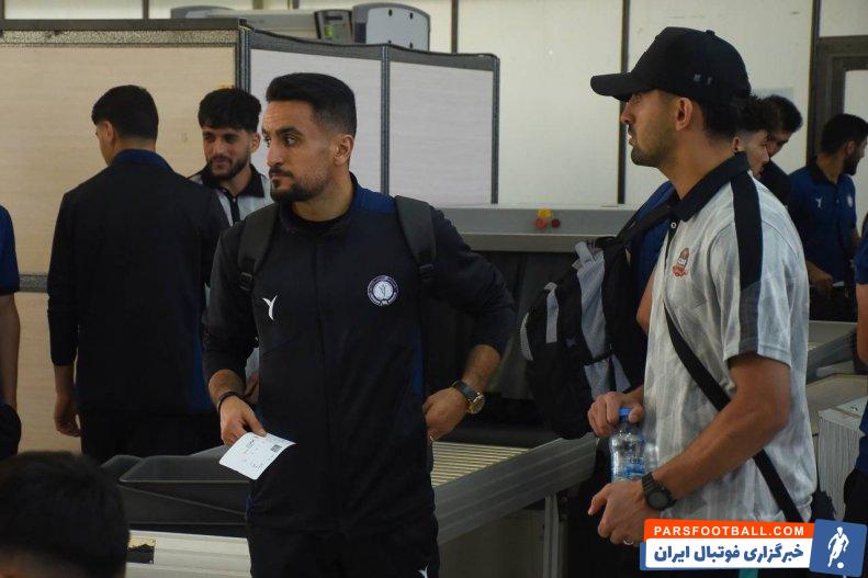 لیگ برتر ؛ خوش و بش بازیکنان گلگهر و شمس آذر در پرواز همزمان