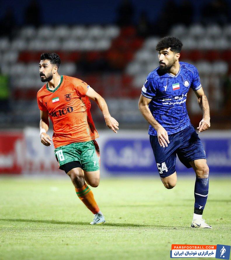 رضایی ؛ اولین بازی شروین رضایی، مهاجم ۲۰ ساله مس رفسنجان برابر گل گهر