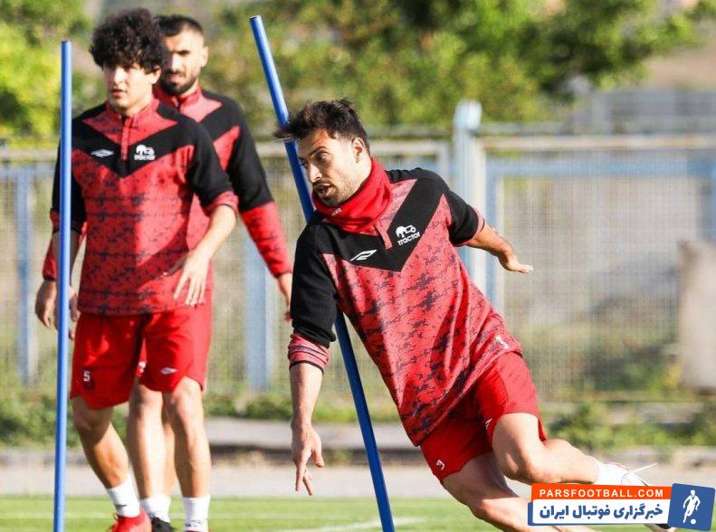 شجاع ؛ انگیزه بالای شجاع خلیلزاده در تمرین تراکتور