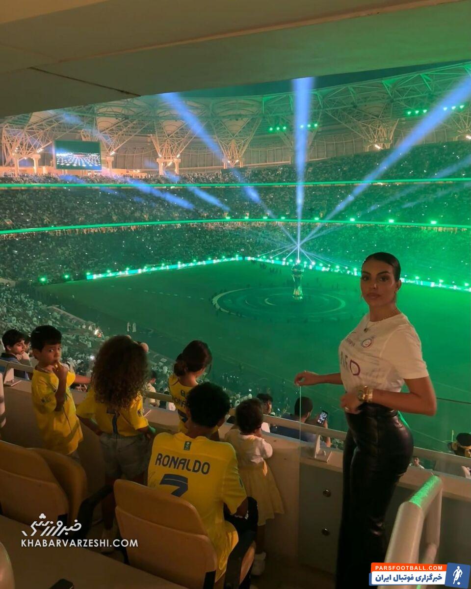 عکس| غافل‌گیری جورجینا در شب ناکامی رونالدو/ همسر کریس انتظارش را نداشت!