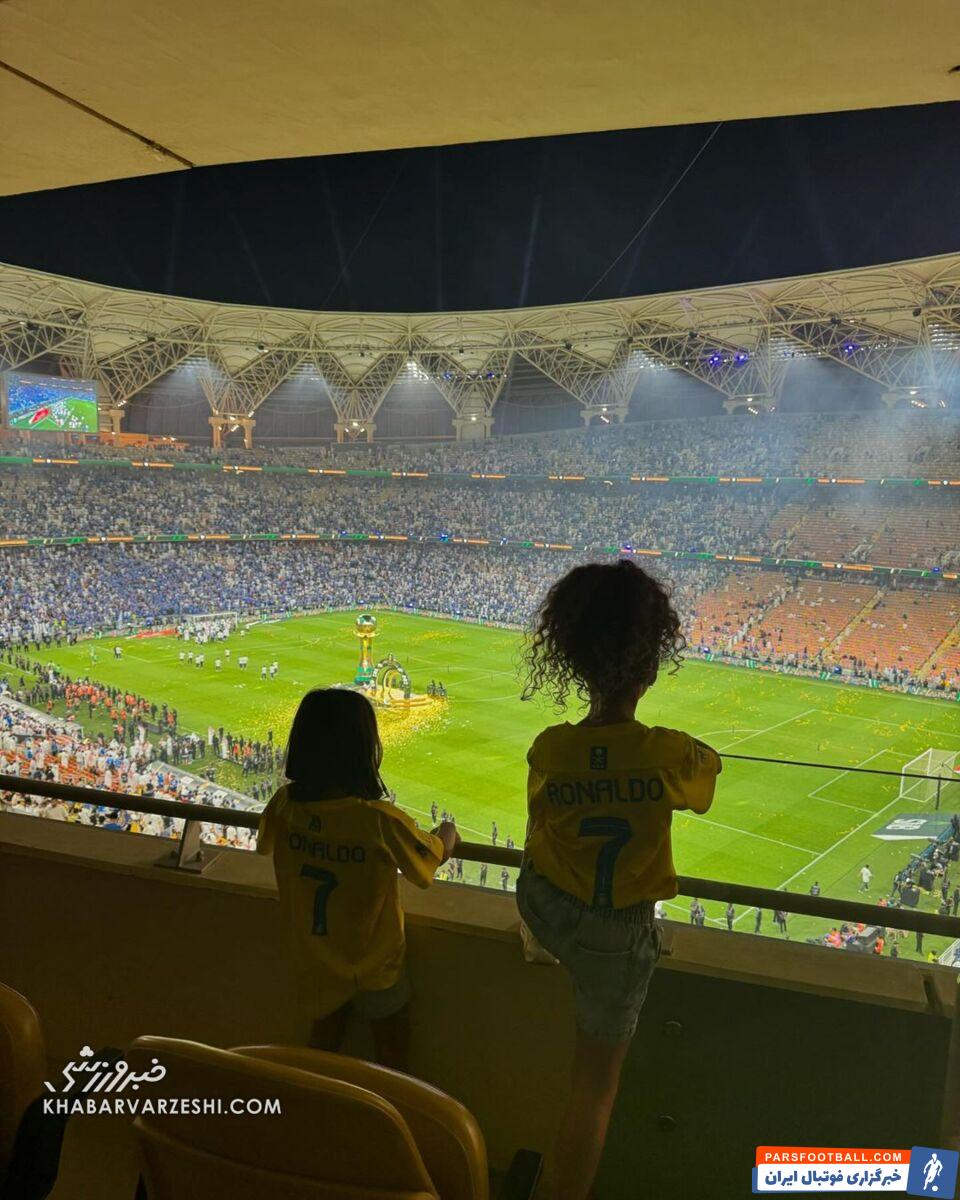 عکس| غافل‌گیری جورجینا در شب ناکامی رونالدو/ همسر کریس انتظارش را نداشت!