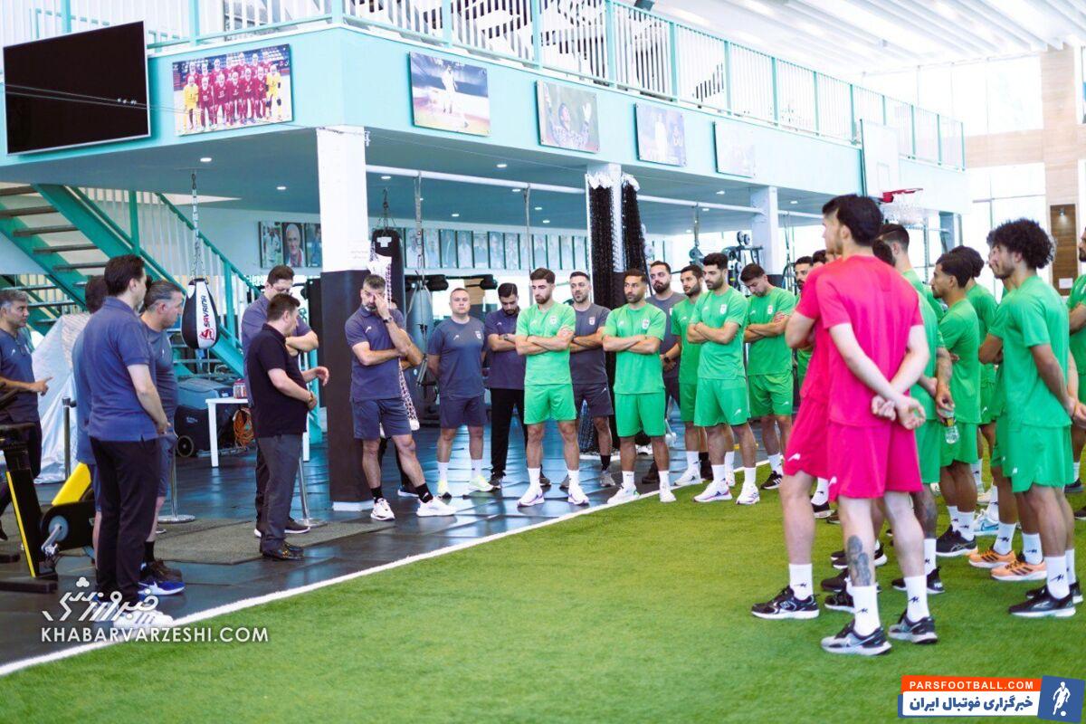 عکس| تمرین ریکاوری ملی‌پوشان در روز نخست اردو