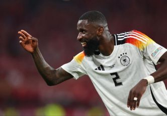 آلمان ؛ آنتونیو رودیگر، ستاره تیم ملی آلمان برترین بازیکن دیدار برابر دانمارک شد