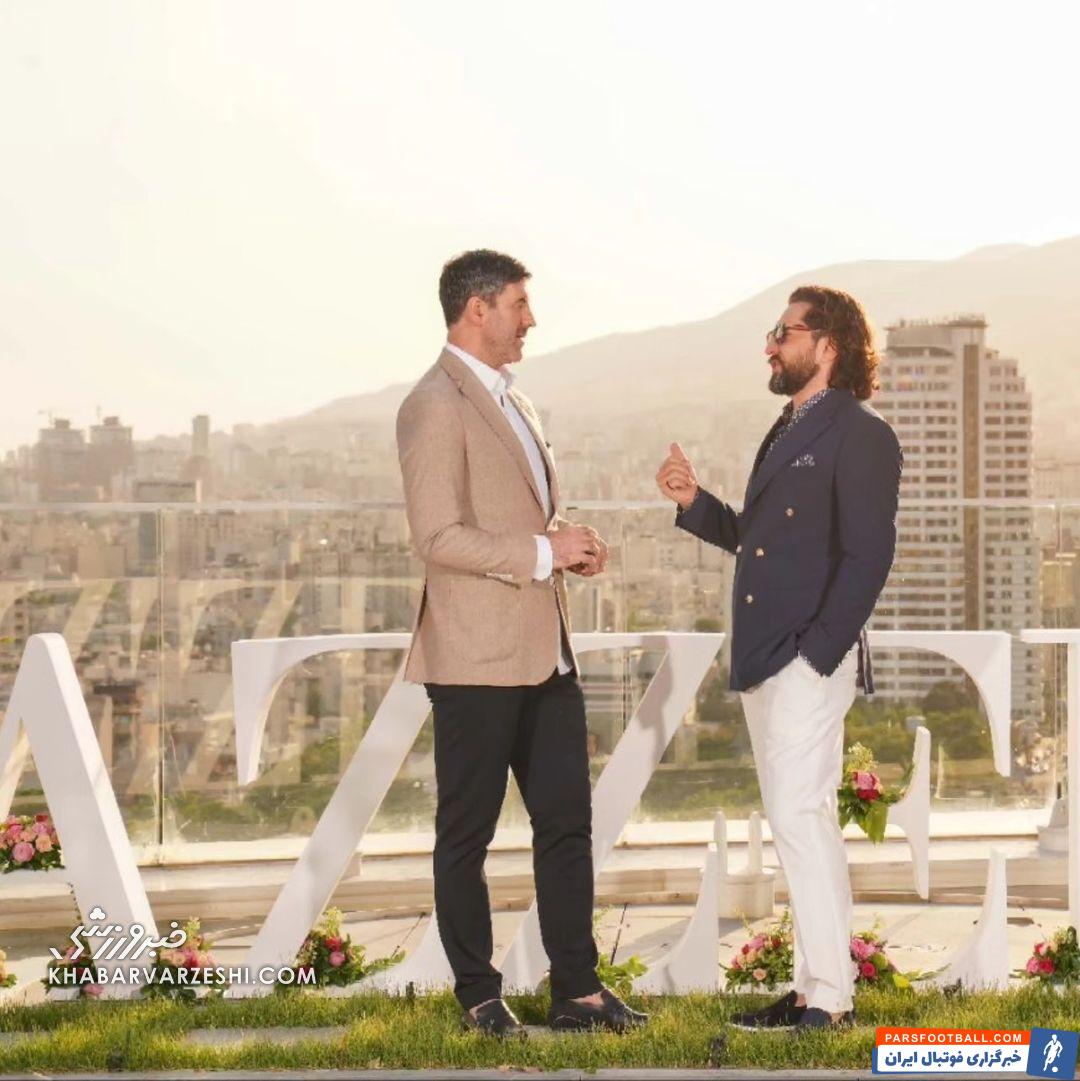 عکس| دیدار صمیمی کریم باقری با ناصرالدین شاه